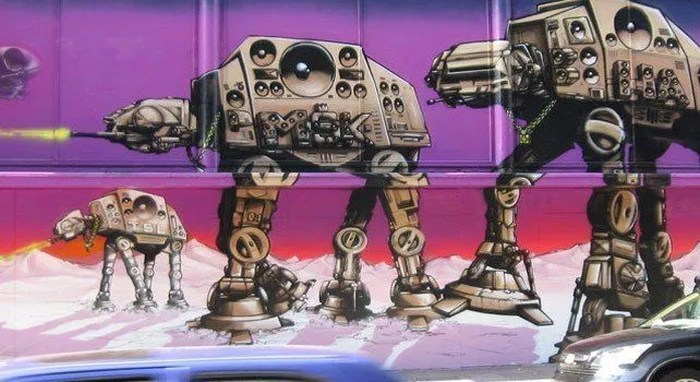 Star Wars Grafitti