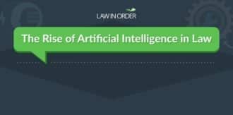 The Rise Of Artificial Intelligence In Law Infographic - The Fact Site