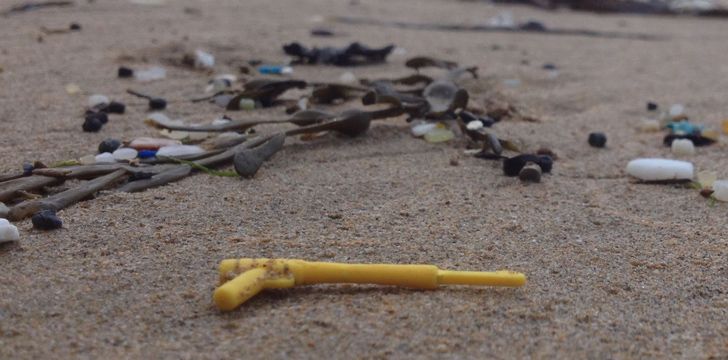 In 1997 a cargo ship lost 4.8 million Lego bits in a storm. They are still washing up today.