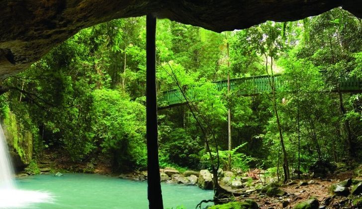 A cave in the Buderim area