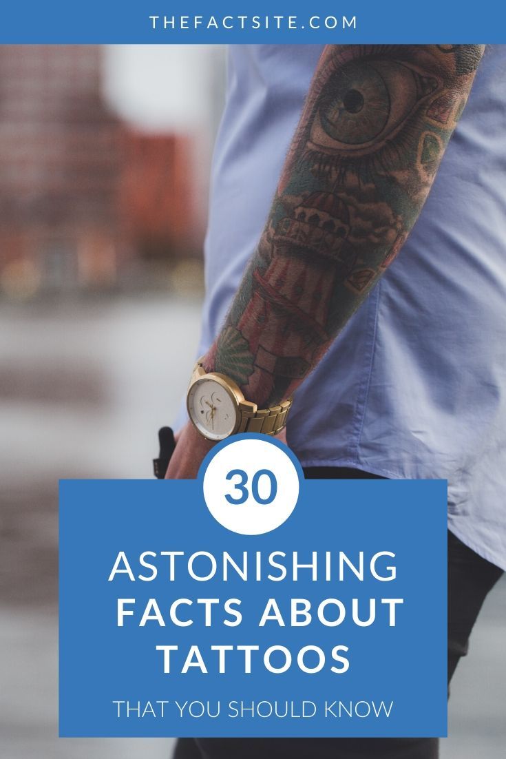 30 Astonishing Facts About Tattoos The Fact Site