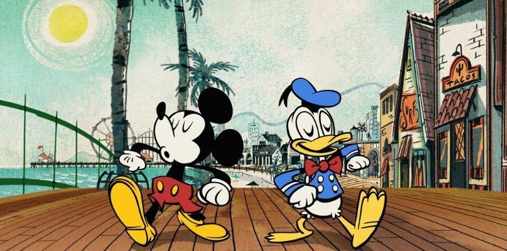 Donald Duck and Micky Mouse