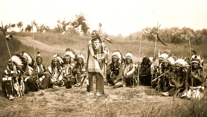 In 1710, Native American leaders travelled to Britain to visit the Queen.