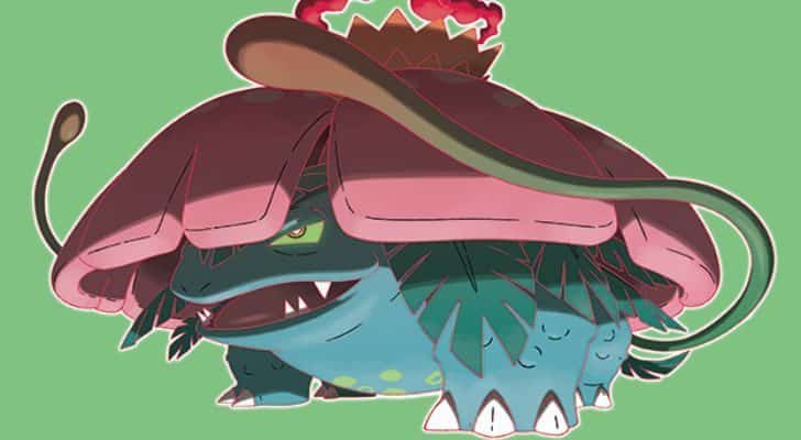 Venusaur's Gigantamax form