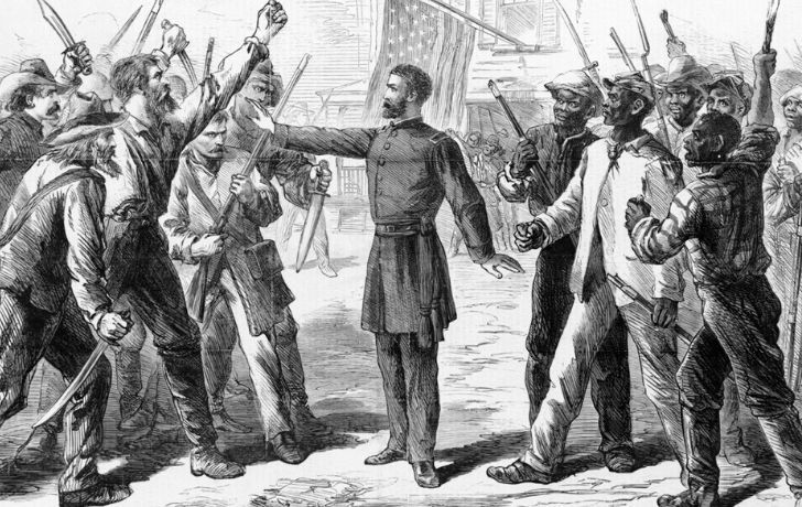 Illustration of the "bleeding Kansas"