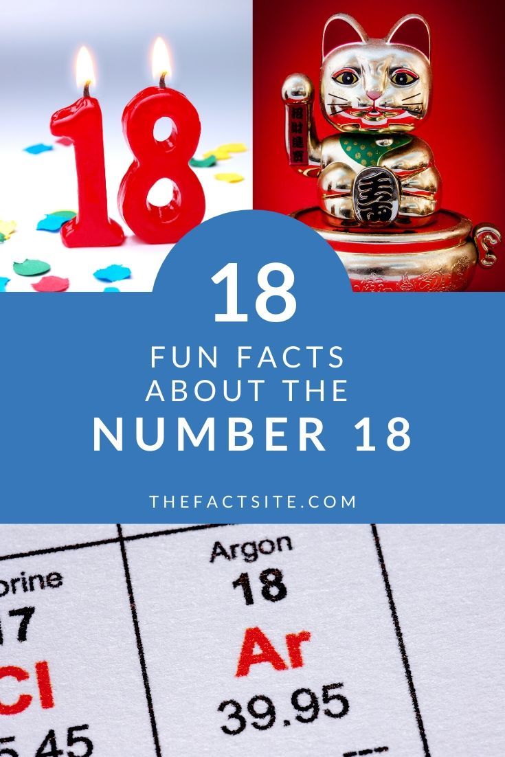 Eighteen Fun Facts About The Number 18 - The Fact Site