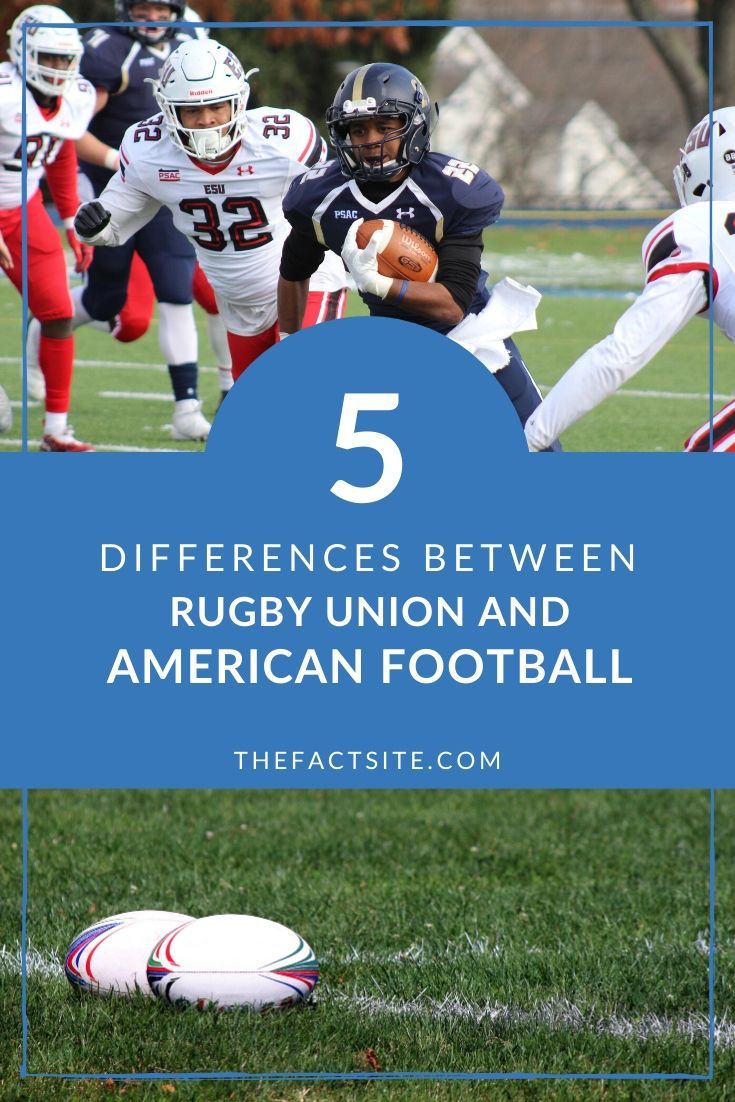 5 Differences Between Rugby Union and American Football - The Fact Site