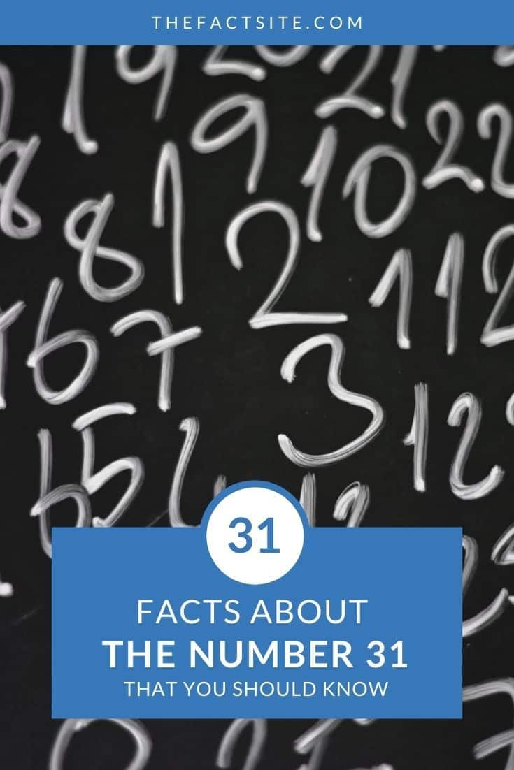 Mathematical Facts About The Number 31