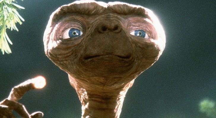 E.T up close