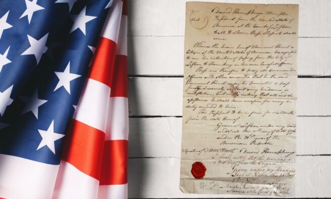 OTD in 1796: David Humphreys handed out the first recorded US passport.