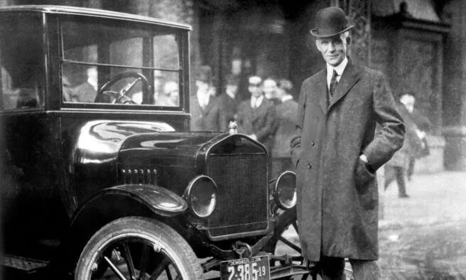 OTD in 1908: The first Ford Model T car was assembled.