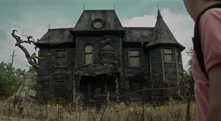 The haunted house in the movie IT set in Derry