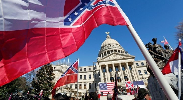 Mississippi flags