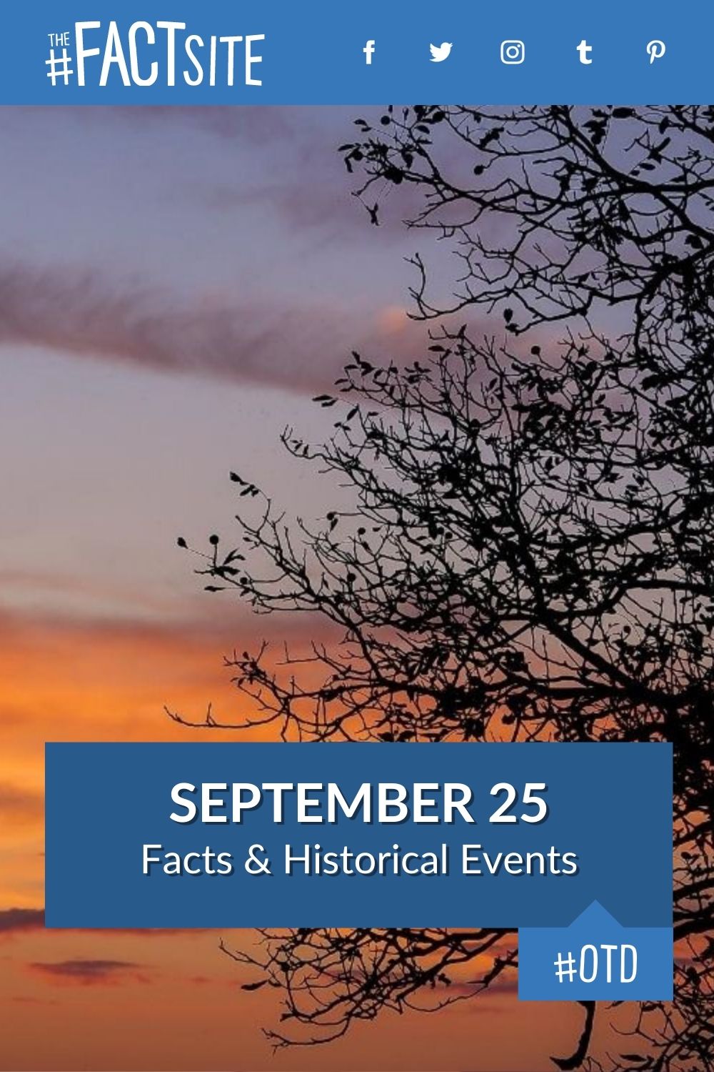 September 25 Facts & Historical Events On This Day The Fact Site