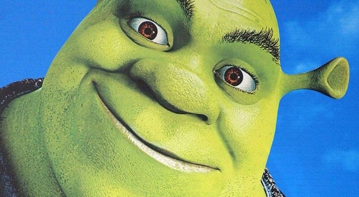 Shrek smiling