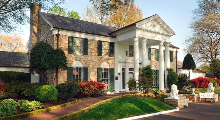 Elvis Presley's home at Graceland