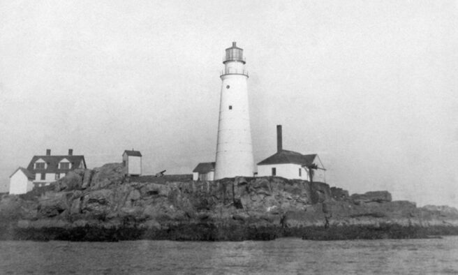 OTD in 1716: Boston Light was illuminated for the first time.