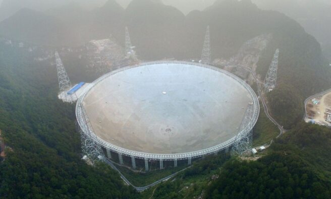 OTD in 2016: China finished building the world's largest radio telescope at 1