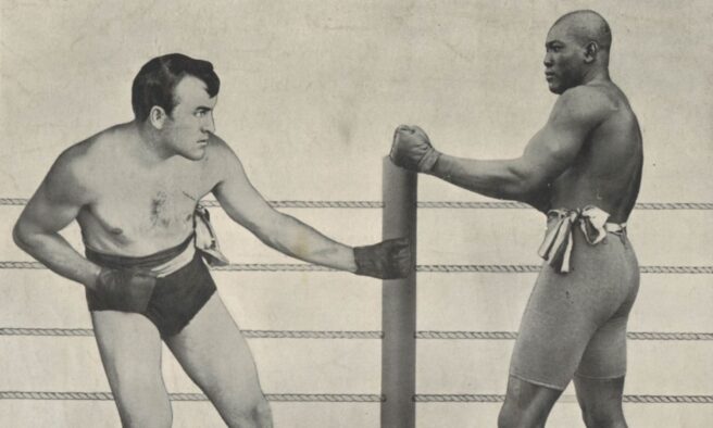 OTD in 1908: Jack Johnson became the first African American to win the world heavyweight boxing title.