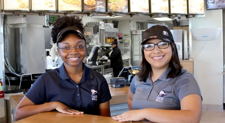 Taco Bell was the first to hire female workers.