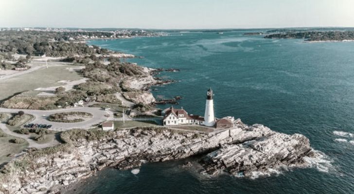 The lighthouse near where the Cape Intruder snook into peoples homes and watched them sleep