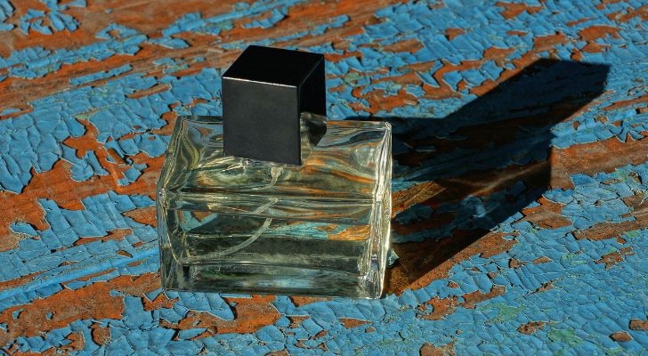 A bottle of Eau de Cologne