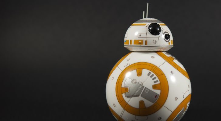 The BB-8 droid, from Star Wars