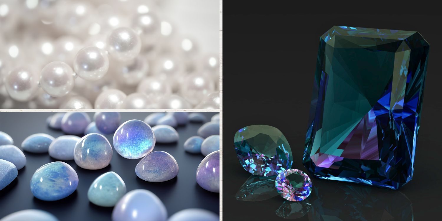 June Birthstone Guide: Alexandrite, Pearl & Moonstone – Jewelers Touch