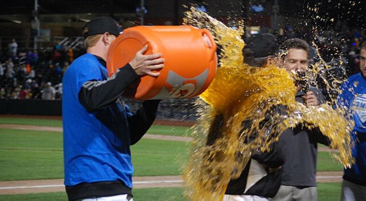 A Gatorade Shower