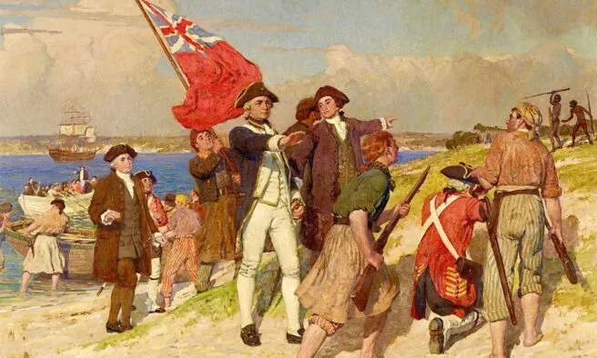 OTD in 1770: Explorer Captain James Cook arrived at Botany Bay in Australia.