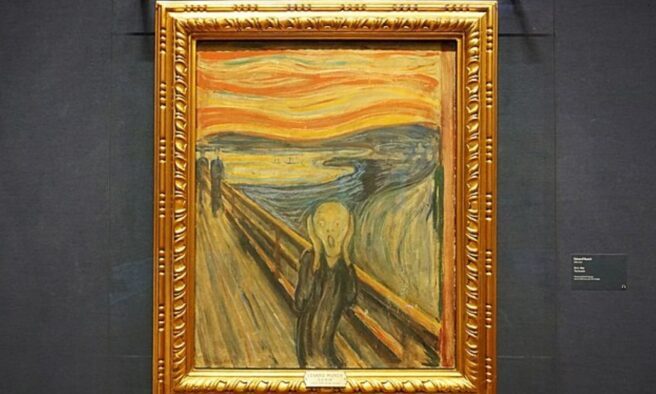 OTD in 1994: The famous iconic painting "The Scream" by Edvard Munch was stolen from a gallery in Oslo