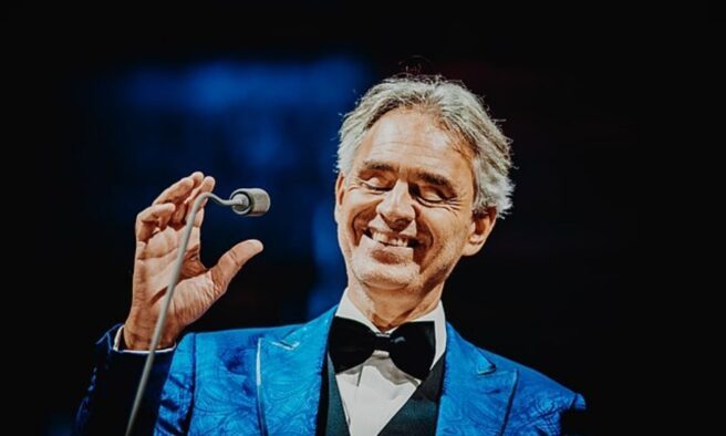 OTD in 1998: Opera singer Andrea Bocelli started his career in the production of "La bohème" in Cagliari.