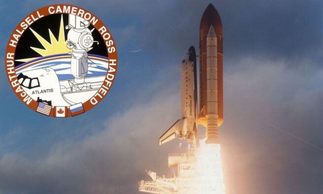 OTD in 1995: US/Russian STS 74 Atlantis space shuttle was launched from Kennedy Space Center.