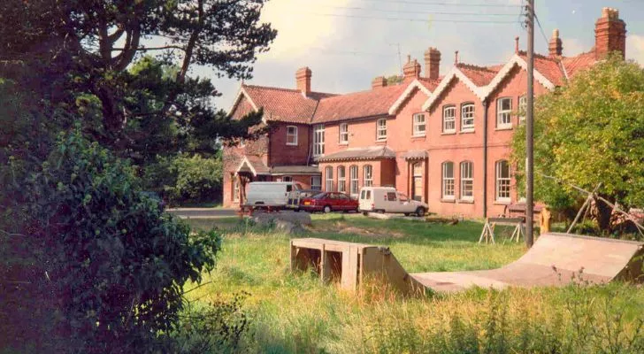 The front of Summerhill School in Suffolk