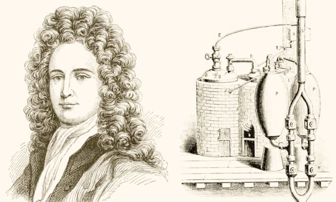 OTD in 1698: Inventor Thomas Savery patented the first steam engine in England.