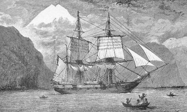 OTD in 1836: After a 5-year voyage around the Atlantic and Pacific oceans