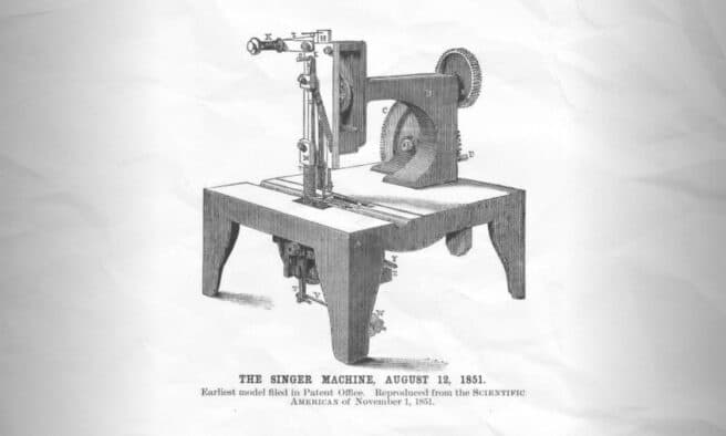 OTD in 1851: Isaac Singer was granted his patent for a commercial sewing machine.