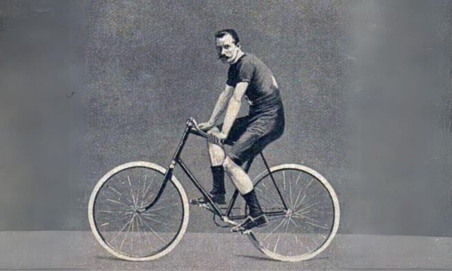 OTD in 1893: Henri Desgrange made the world's first world record for a bicycle