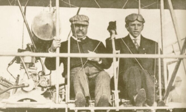 OTD in 1910: Theodore Roosevelt became the first US President to fly in an airplane.