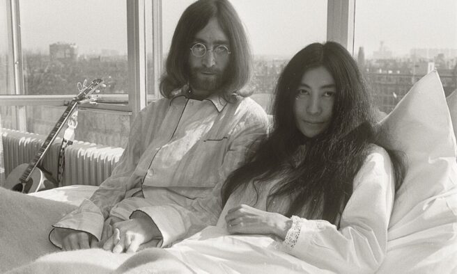 OTD in 1968: John Lennon and Yoko Ono planted acorns for world peace after also mailing acorns to many world leaders to do the same.