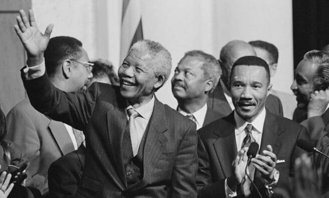 OTD in 1994: Nelson Mandela was sworn in as South Africa's first black president.